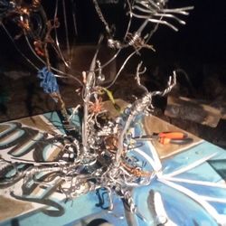 Wire Sculpture Scorpions