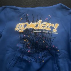 Men’s Sp5der Hoodie Dark blue 