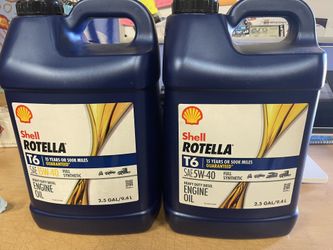 Aceite. ROTELLA. T6. 5w40-15w40