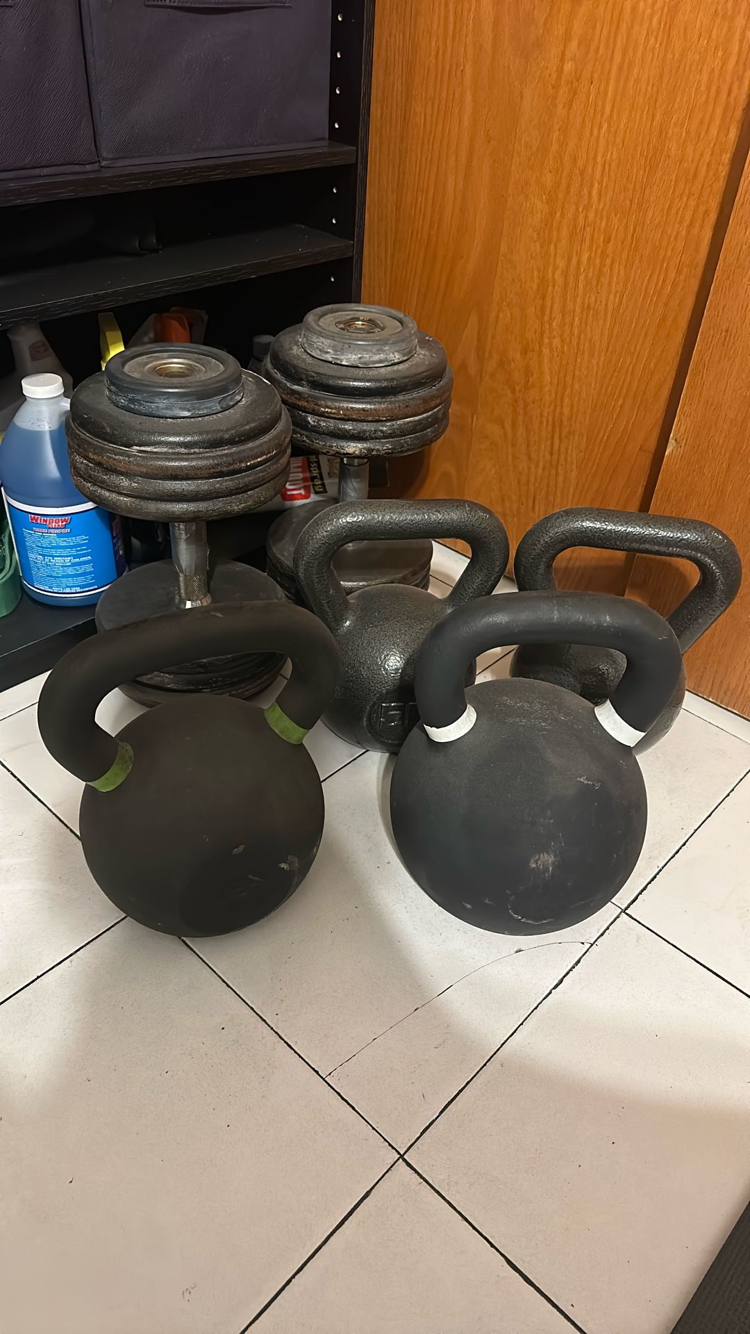 Kettlebells& Dumbbell 
