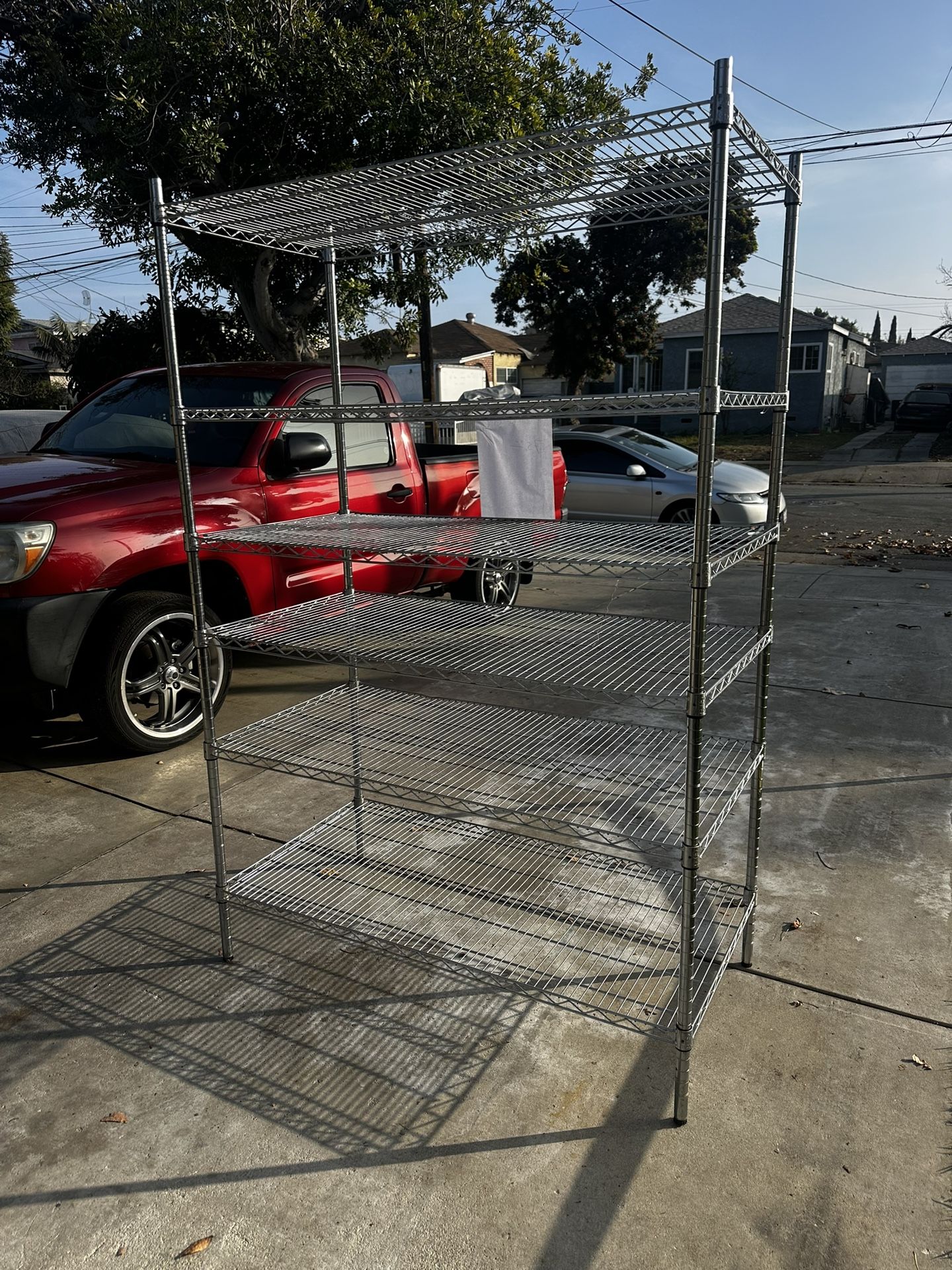 Tall Stainless Steel Rack