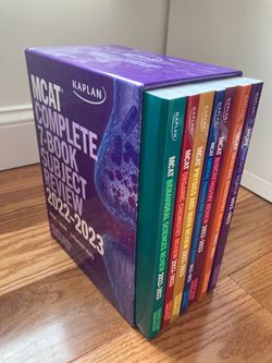 MCAT Complete 7-book subject review 2022-2023