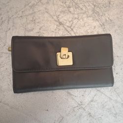 DKNY leather women's wallet
