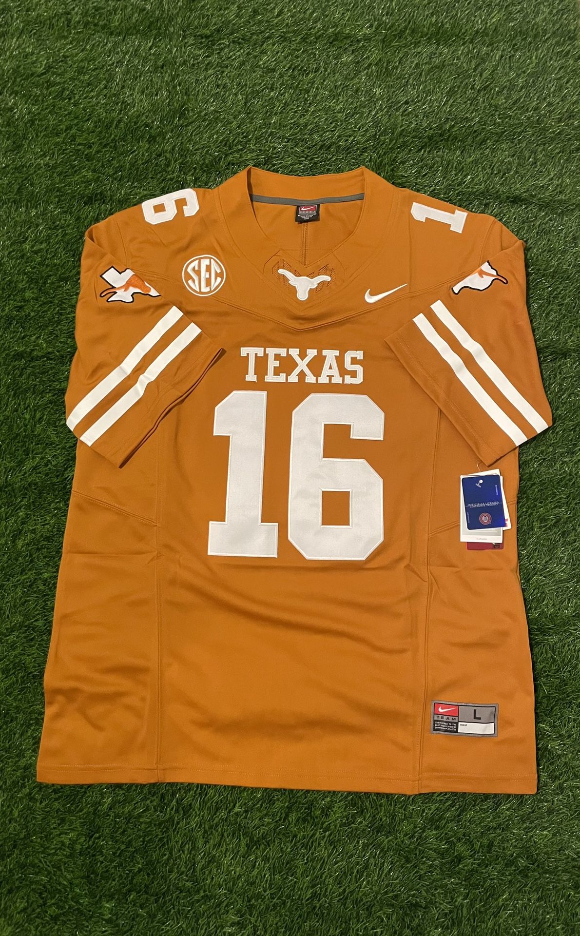 Texas Longhorns Arch Manning Jersey Men’s Large 