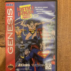 Justice League Task Force For Sega Genesis