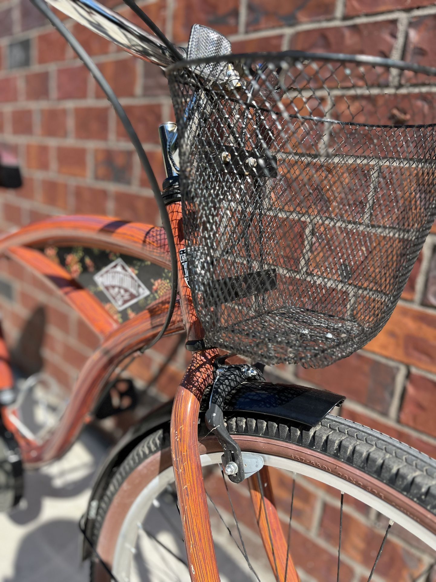 Margaritaville 26 men's cruiser bicycle in orange hotsell