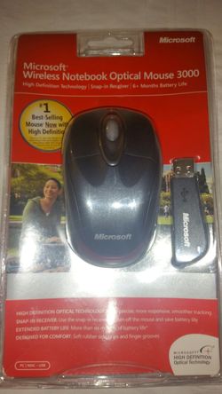 Microsoft wireless notebook Optical Mouse 3000