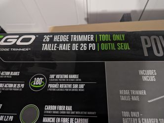 EGO Power+ 26" Hedge Trimmer TOOL ONLY (tested)