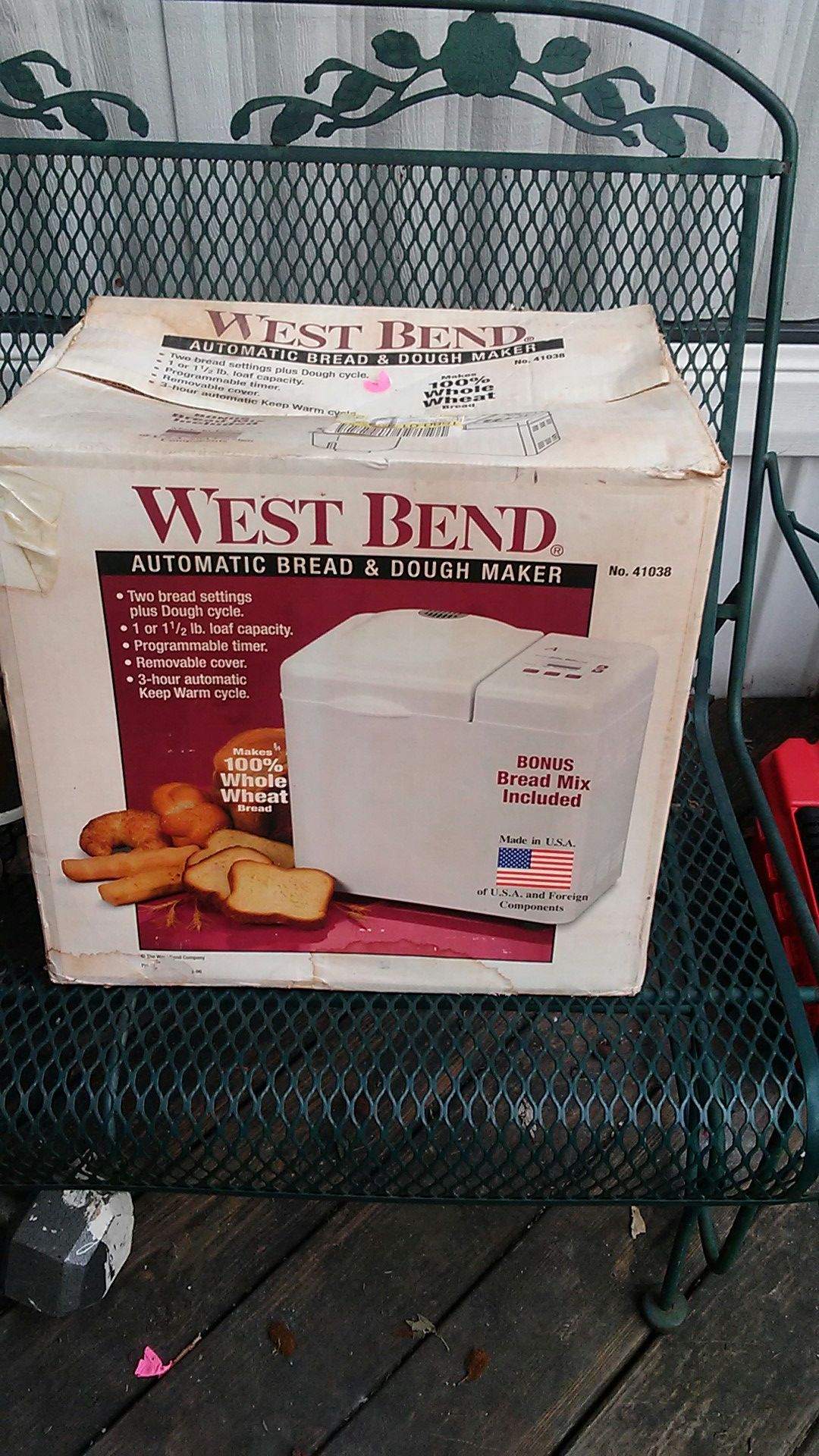 Brandnew automatic bread and dough maker