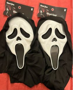 Adult Ghost Face Scream Mask Original Officially Licensed NEW W/TAGS Halloween Horror (Price Is Firm)