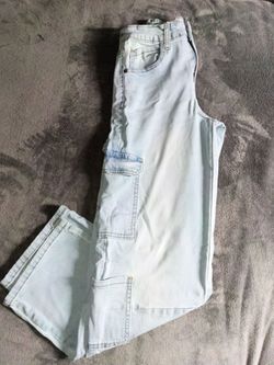 Jeans size 0 /24 wide leg