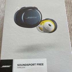 Bose Soundsport Free Headsets.. Used 2 Times