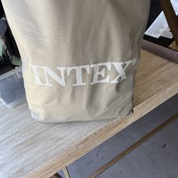 Intex Twin Blowup Mattress 