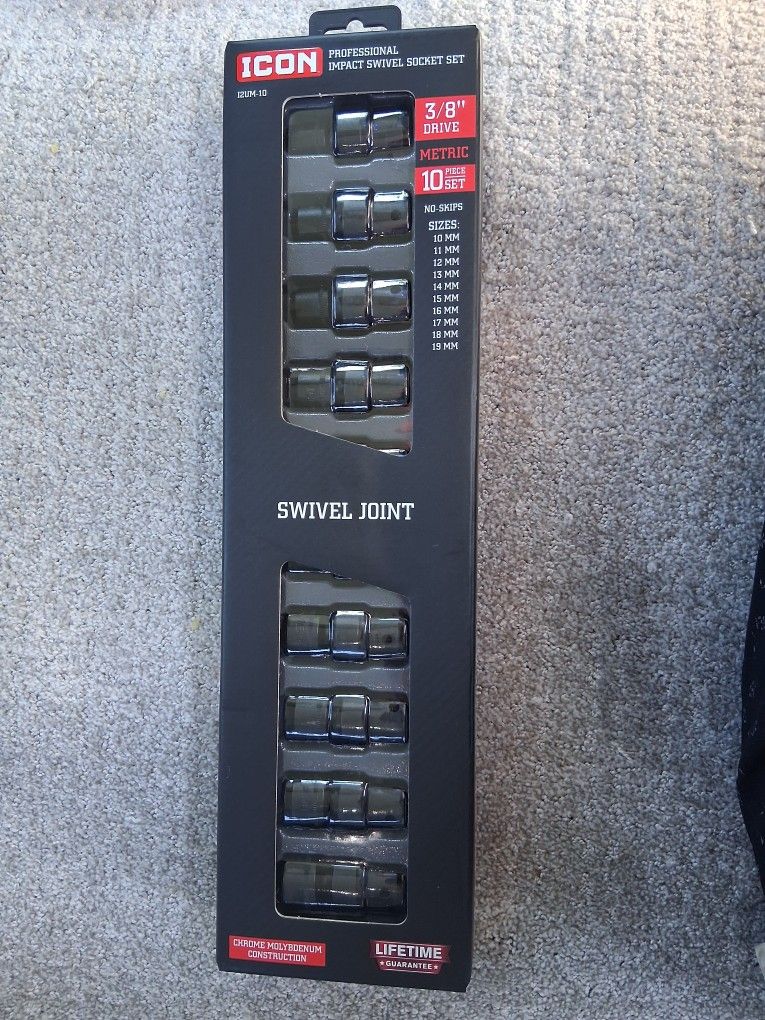 Impact Swivel Socket Set