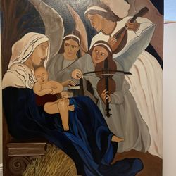 Cuadro De La Virgen Maria 