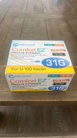 Insulin syringes