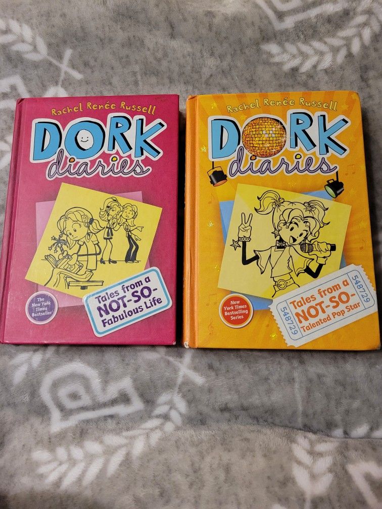 Dork Diaries Volume 1 and Volume 3 Book Set