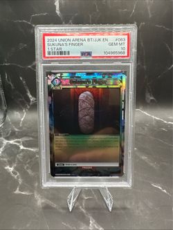 Union Arena Sukuna's Finger #063 PSA 10