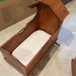 Large Wooden Crib