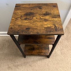 Industrial-style Side Table 