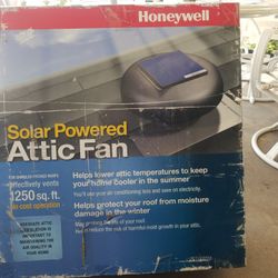 Solar Attic Fan.