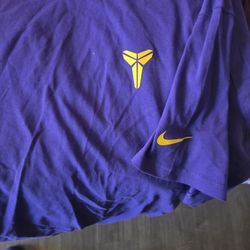 Kobe purple shirt 