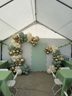 Balloon backdrop