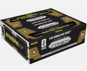 2026 Panini Prizm World Cup Soccer Retail 20-box Case