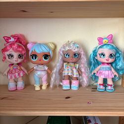 Cute SHOPKIN and LOL dolls