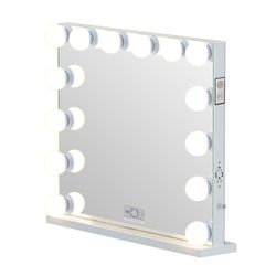Marilyn Hollywood Vanity Mirror Pro - Tabletop Or Wall Mount Vanity Mirror With 14 Dimmable LED Bulbs