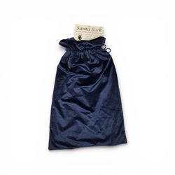 Blue Velvet Santa Sack Huge Size Christmas Gift Bag Decor