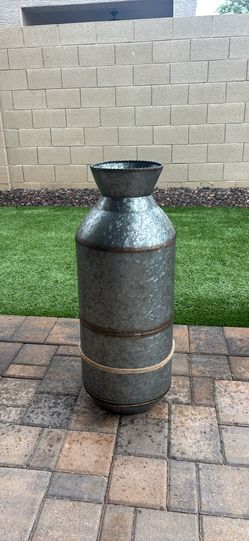 Farmhouse Metal Jug/Vase