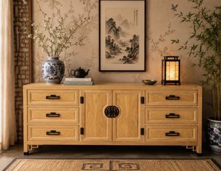 Natural Dresser 78”w x 19”d x 31”h