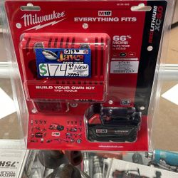 Brand New Milwaukee 18 Battery And Charger Set