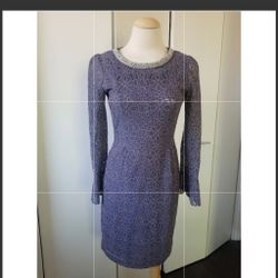 Purple cocktail dress sz Small