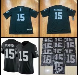 ‼️Free Raiders bag‼️with each Purchase of a Brand New Stitched #15 Mendoza Jersey$50 each