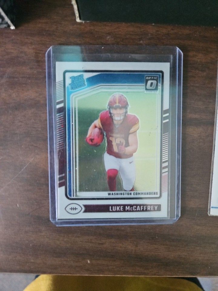 Luke McCaffrey Rated Base Rookie