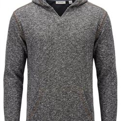 ROWM Gray Fleece Hoodie Size L