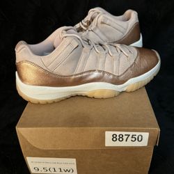 Jordan 11 Rose Gold Size 9.5M 