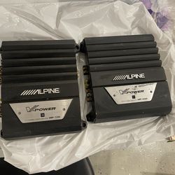 Alpine amplifiers
