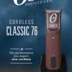 Oster Professional Clipper Classic 76 Cordless