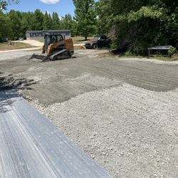 Culvert And Driveway Gravel 