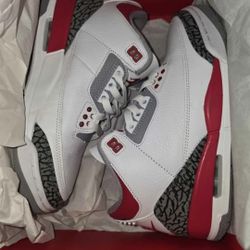 Jordan 3 Retro Fire Red 