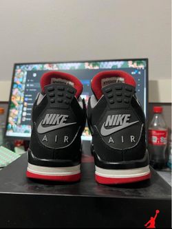 Jordan 4 bred fashion 7.5