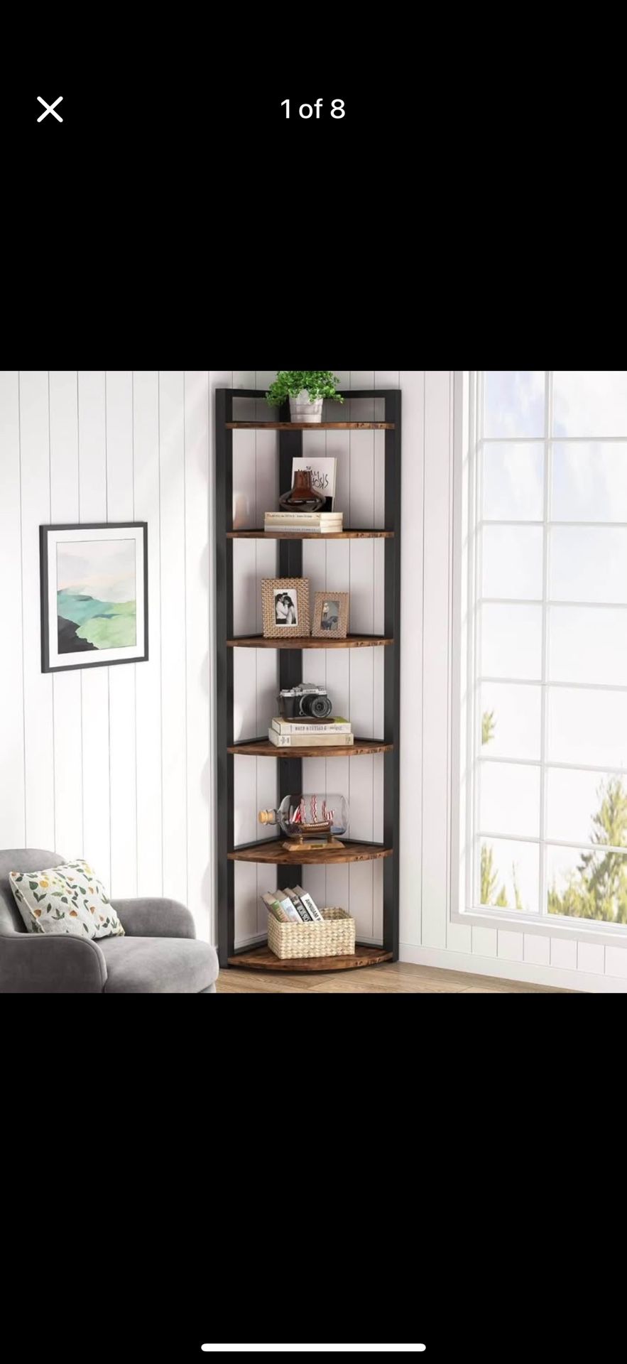 6 Tier Corner Shelf 