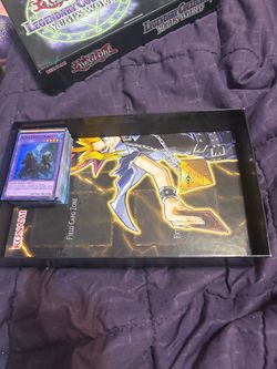 Yu-GI-Oh! Cards and playmat