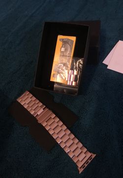 Simpeak rose gold iPhone watch band