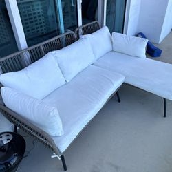 Outdoor Sofa Set Perfect for a Balcony or a Patio