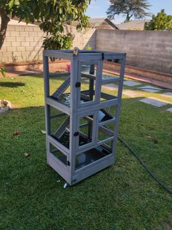 Cage for hamster chinchilla de 3 niveles