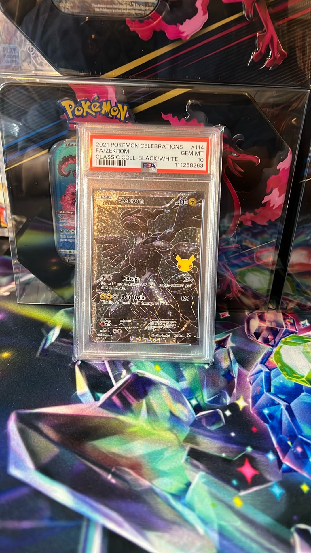 Zekrom Celebrations PSA 10